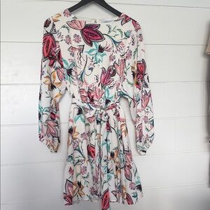 Baltic Born Multicolor Floral Long Sleeve Dress